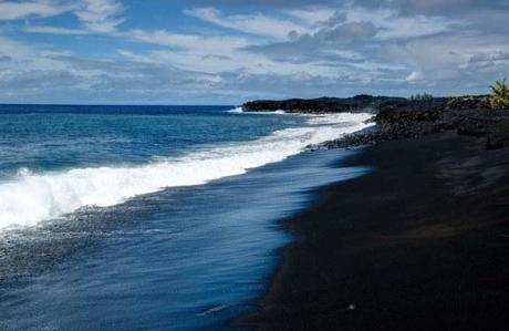 Kaimu Black Sand Beach, Big Island Hawaii