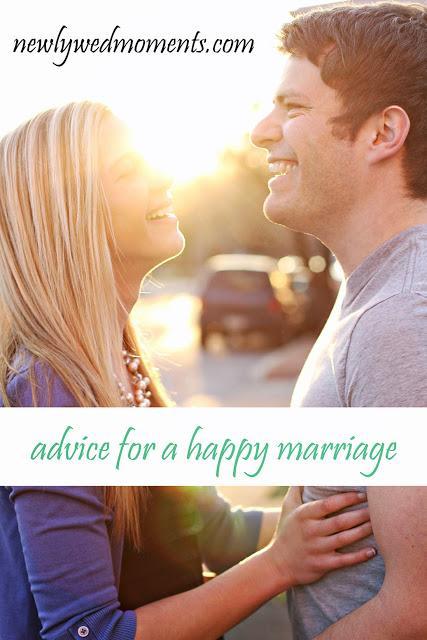 advice for a happy marriage