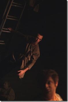 Joel Moses stars as The Visitor in Theatre Y's Review: The Binding (Theatre Y)