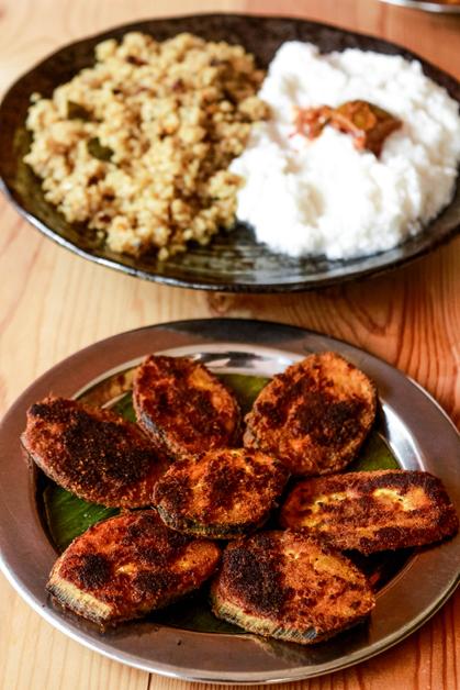 vazhakkai fry | vazhakkai roast | raw banana fry