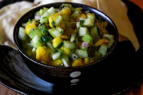 Mixed fruit salsa recipe | mexican fruit salsa in indian style