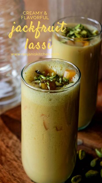 creamy & delicious jackfruit lassi recipe | palapazha lassi