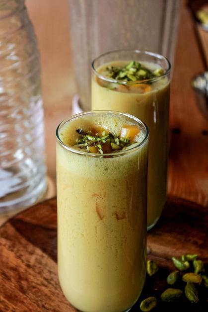 creamy & delicious jackfruit lassi recipe | palapazha lassi