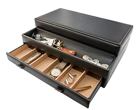 Luxury-Men's-Dresser-Valet-Organizer-From-Stock-Your-Home-Reviews