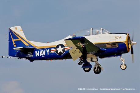 Oshkosh AirVenture,   NX289RD 	North American T-28C Trojan,