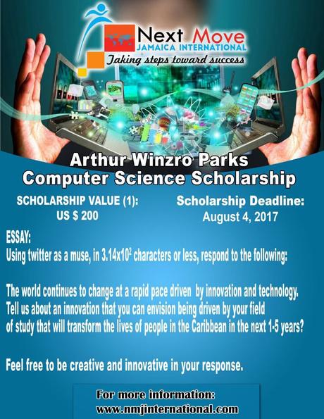 In the science fields, however, many women face the challenge of being in the minority in their classes. Arthur Winzro Parks Computer Science Scholarship For Students In Jamaica One Award At Us 200 By August 4th Scholarships Computer Science Science