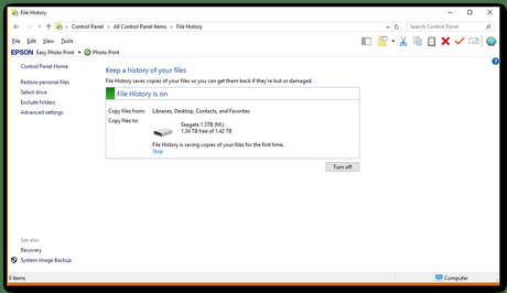 To change that schedule, click the advanced settings link from the windows' left edge. Windows Backup Vs Professional Backup Software 2021