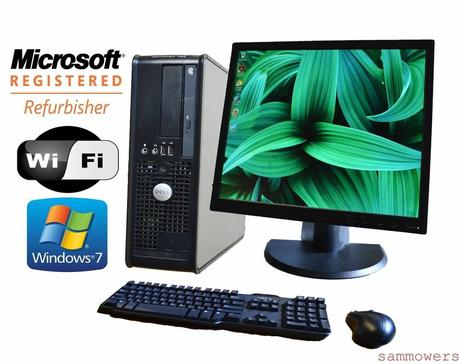 Free shipping and free returns on eligible items. Dell All-In-One Desktop Computer w/Windows 7 Dual Core 4GB ...