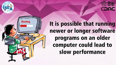 Every day with no real interval or trigger (i mainly am using chrome) the computer hangs up and slows: When computers slow down, it means that they are old and ...