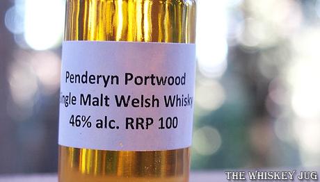 Penderyn Portwoood Single Malt Label
