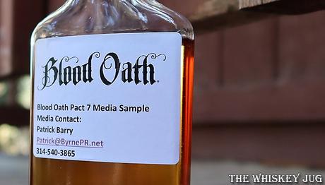 Blood Oath Pact 7 Label