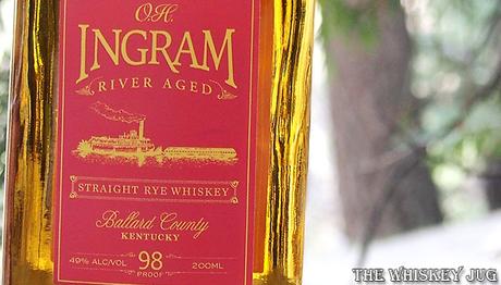 O.H. Ingram Rye Whiskey Label