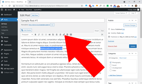 How To Create A Nofollow Link In WordPress 62 how to make a link nofollow