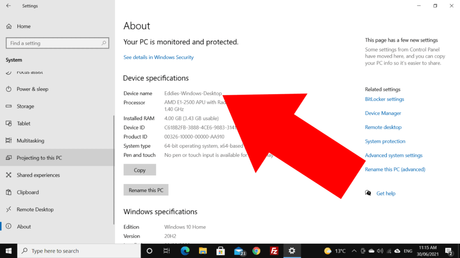 How To Change The Name Of Your Windows 10 Computer 92 how to change the pc name in windows 10