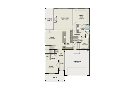 The Faraday Floor Plan Stunning New Homes By Davidson Homes