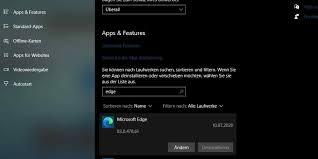 Now microsoft edge is available for windows 7, windows 8, windows 8.1, windows 10 and macos. Edge Chromium Nach Zwangsupdate Deinstallieren So Geht S Pc Welt