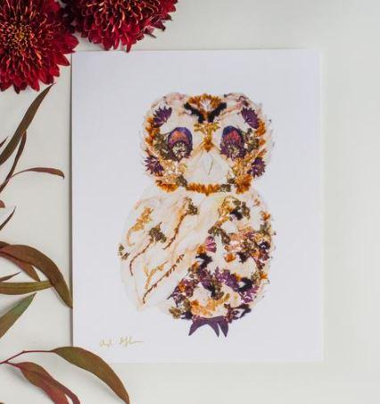 Welcome to Whimsy: Dried flower art by Oxeye Floral Co.