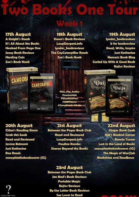 [Blog Tour] 'Ouija' By Zoé O'Farrell #Horror #YA