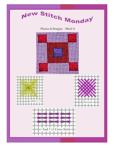 Stitch Guide for Tropic Colors Maze!