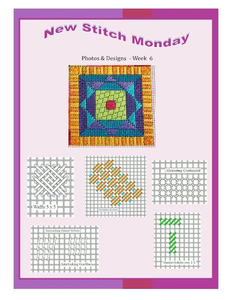 Stitch Guide for Tropic Colors Maze!