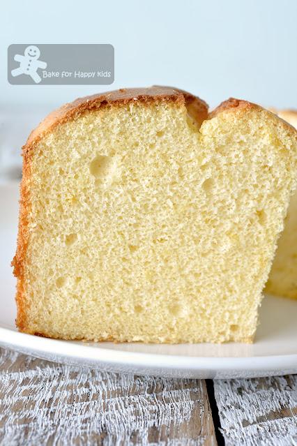 perfect cottony soft lemon chiffon cake