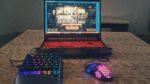 GameSir VX2 Aimswitch Combo next to a laptop