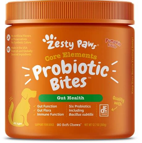 Zesty Paws Probiotic for Dogs - Probiotics...