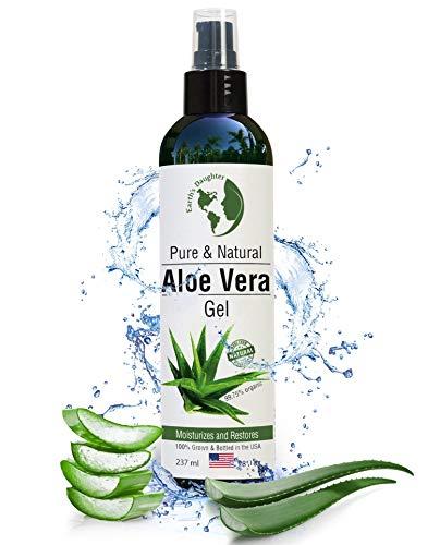 Organic Aloe Vera Gel from 100% Pure and...