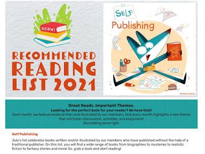 TRAPPED IN TAR on SCBWI Recommended Reading List of Self-Published Books