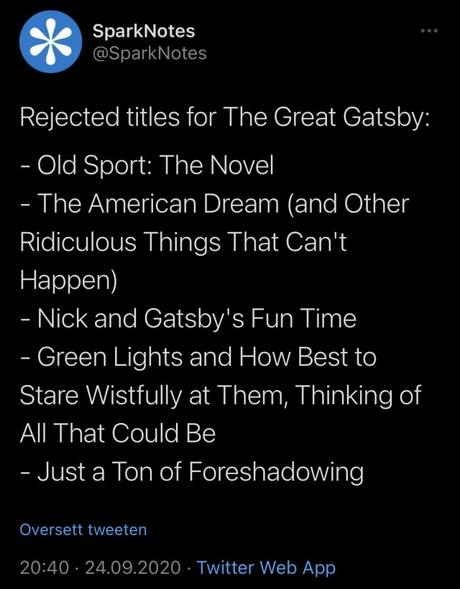 itbjossi:Whatever the person behind SparkNotes’ twi...