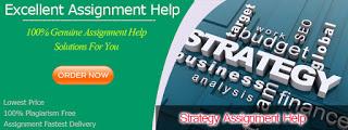Everyone can get quick and effective organic Strategy Assignment help online on this platform