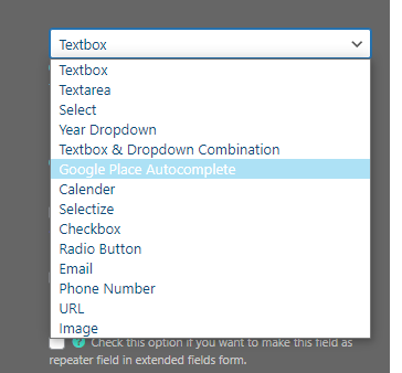 Xprofile Fields