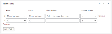 Member Search Using BP Profile Search