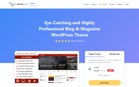 Adsense optimized WordPress Themes-Interactive