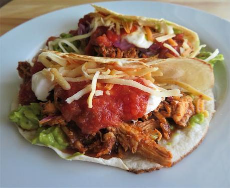 Chicken Tinga Tacos for Two