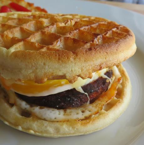 Waffle Breakfast Sandwich