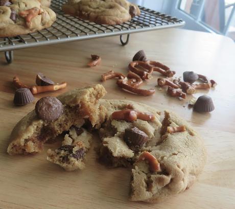 Peanut Butter Cup Pretzel Cookie (small batch)