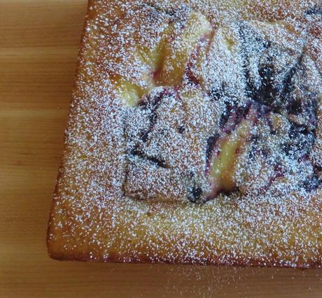 Blueberry & Lemon Snack Cake