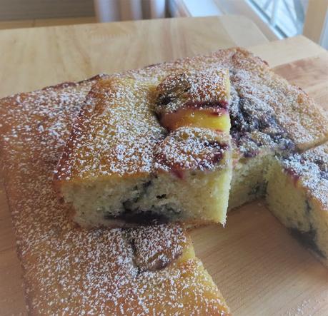 Blueberry & Lemon Snack Cake