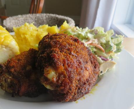 Small Batch Fried Chicken (air fryer or oven)