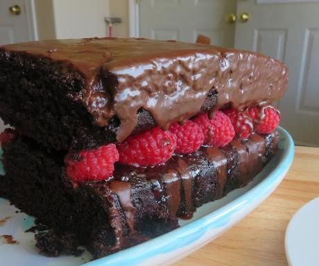 Chocolate Raspberry Cake