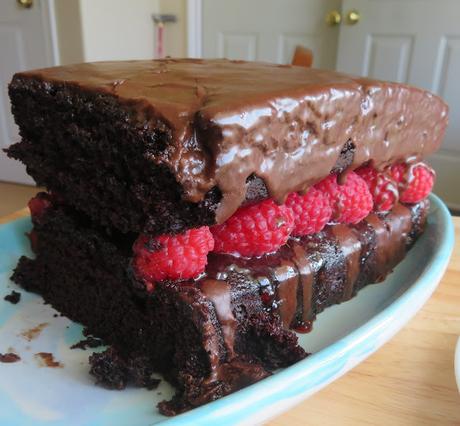 Chocolate Raspberry Cake