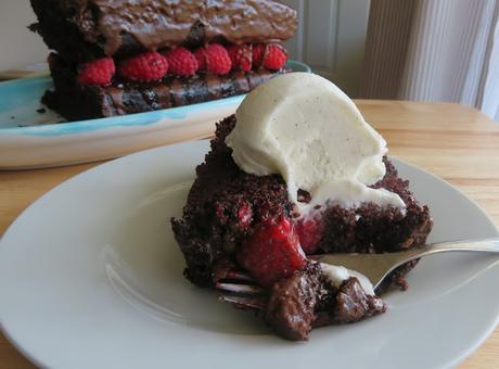 Chocolate Raspberry Cake