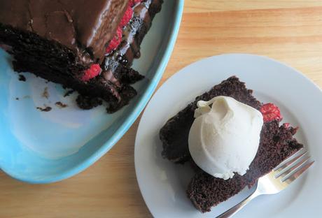 Chocolate Raspberry Cake