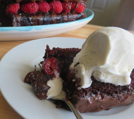 Chocolate Raspberry Cake