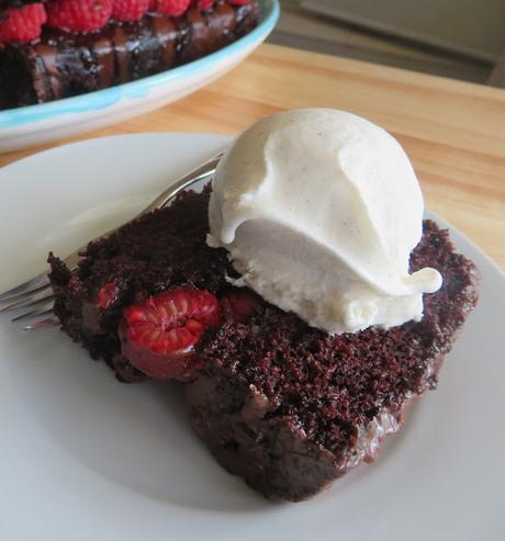 Chocolate Raspberry Cake