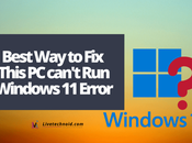 Best This Can’t Windows Error