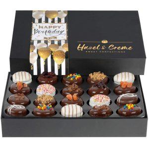 Champagne and Personalized Chocolate Boxes