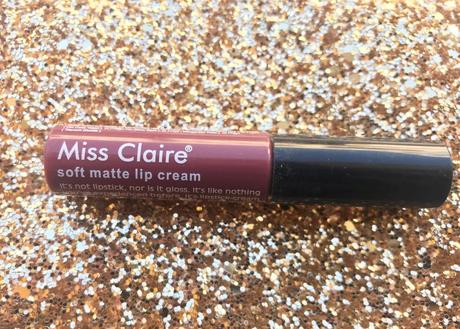 Miss Claire Soft Matte Lip Cream Review | Shade 55