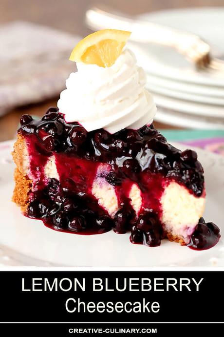 Lemon Blueberry Cheesecake